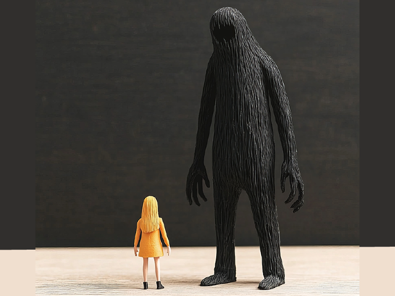 La angustia infantil: el monstruo que acecha