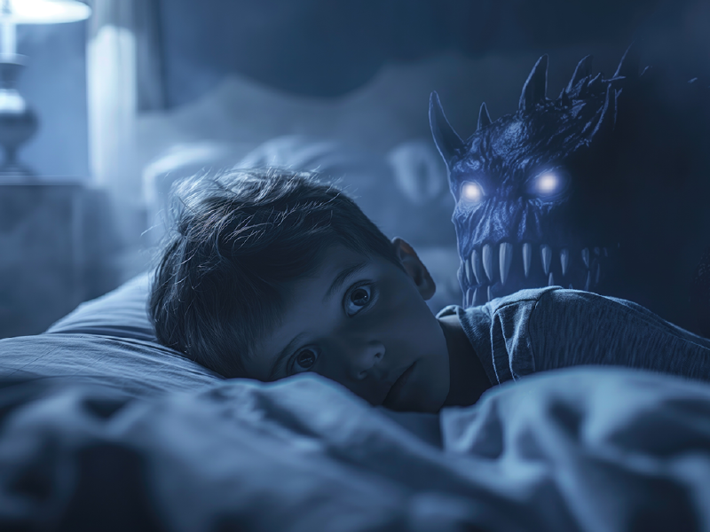 La angustia infantil: el monstruo que acecha